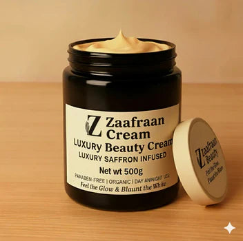 ZAFRANI GLOW GOLD CREAM - 500G Jumbo Pack - Saffron Skin Brightening